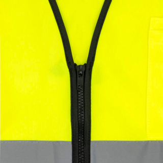 Radians SV7E Economy Type R Class 2 Solid Surveyor Safety Vest - Hi-Vis Green