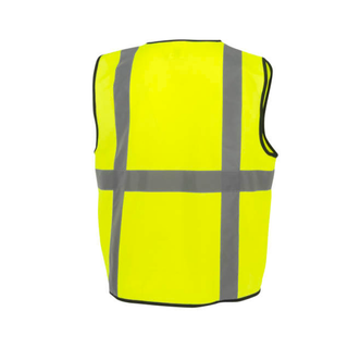 Radians SV7E Economy Type R Class 2 Solid Surveyor Safety Vest - Hi-Vis Green