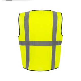 Radians SV7E Economy Type R Class 2 Solid Surveyor Safety Vest - Hi-Vis Green