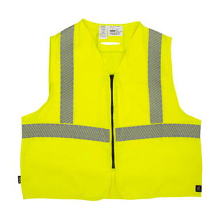 Radians SV99A 5.7 oz Class 2 DH Air Vest with Segmented Reflective Tape - Hi-Vis Green