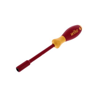 Wiha Tools 32263 Insulated SoftFinish Nut Driver 1/4"