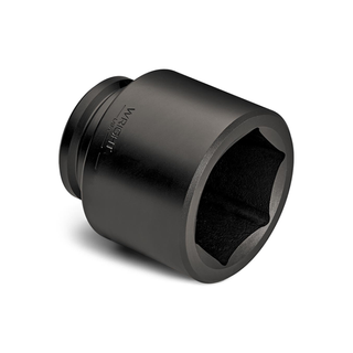 Wright Tool 85860 2-1/2" Drive 6 Point Standard Impact Socket - 7-1/2"