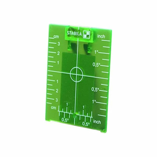 Stabila 07442 Green Beam Laser, Magnetic Ceiling Target Plate.