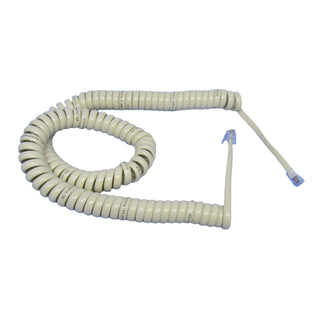 Philmore TEC25SIV Telephone Coiled Handset Cord