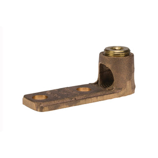 NSI TL500-L2 Terminal Lug 500-4/0 Bronze 2 Mount