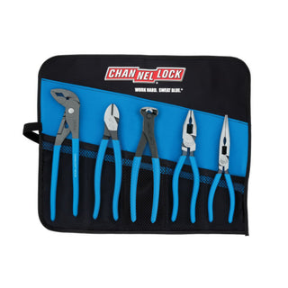 Channellock TOOL ROLL-5E 5PC E SERIES Pliers Set with Tool Roll