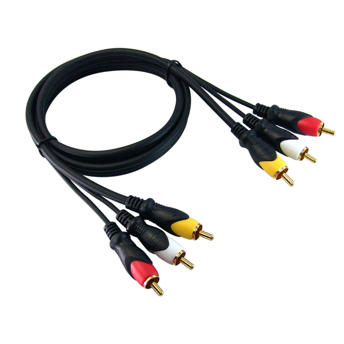 Philmore VCK825T Super-Flex Stereo & Video Dubbing Cable