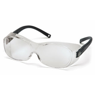 Pyramex S3510SJ OTS -  Clear Lens with Black Temples