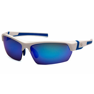 Pyramex VGSWB365T Tensaw  Ice Blue Mirror Anti-Fog Lens with White/Blue Frame