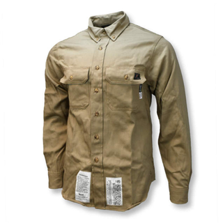 Neese VI7SH 7 oz Indura® FR Shirt (CAT 2) - Khaki