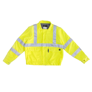 Neese VM7JBL3 High Visibility FR Jacket with FR InsulAir® Quilted Lining - Fluorescent Yellow