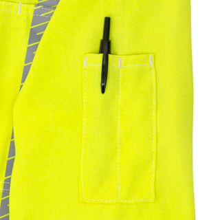 Neese VTS5VSH3 Tecasafe® One 5.7 oz Class 3 Vented FR Shirt - Fluorescent Yellow
