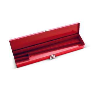 Wright Tool W418 Tool Box Red, Metal w/Chrome Catch Type 2