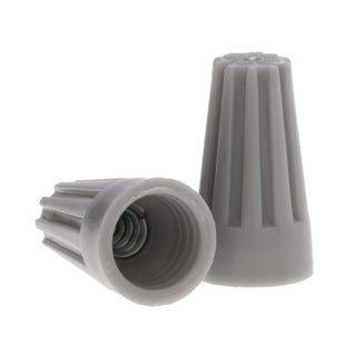 NSI WC-G-SJ Standard Grey Easy Twist 22-14 Awg - Standard Jar Of 300