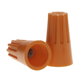 NSI WC-O-SJ1 Standard Orange Wire Connector with Quick-Grip Spring, 250 Jar