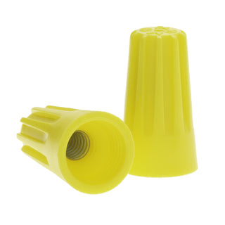 NSI WC-Y-B Standard Yellow Wire Connector with Quick-Grip Spring, 500 Bag