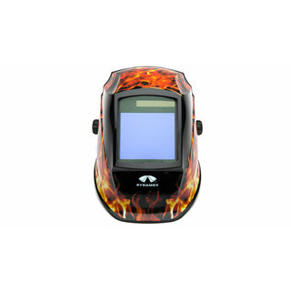 Pyramex WHAM3030FL Auto Darkening Helmet - Flame 98x87 mm