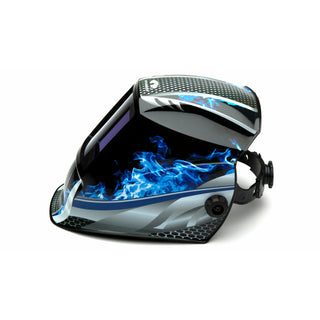 Pyramex WHAM3030FM Auto Darkening Helmet - Fire Metal 98x87 mm