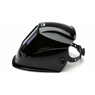 Pyramex WHAM3030GB Auto Darkening Helmet - Glossy Black 98x87 mm