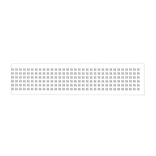 NSI WMC-11 Wire Marker Cards (#11)