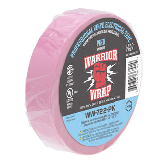 NSI WW-722-PK Professional Pink Vinyl Electrical Tape, 7mil, 60ft Long