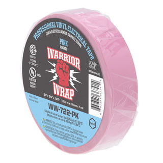 NSI WW-722-PK Professional Pink Vinyl Electrical Tape, 7mil, 60ft Long