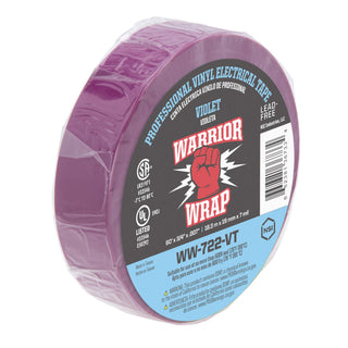 NSI WW-722-VT Professional Violet Vinyl Electrical Tape, 7mil, 60ft Long