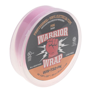 NSI WW-732-PK Professional Plus Pink Vinyl Electrical Tape, 7mil, 66ft Long