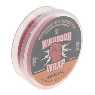 NSI WW-732-RD Professional Plus Red Vinyl Electrical Tape, 7mil, 66ft Long