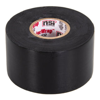 NSI WW-832-15 Heavy Duty Black Vinyl Electrical Tape, 8.5mil, 1.5in Wide, 44 Feet