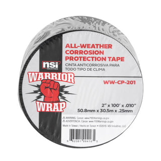 NSI WW-CP-201 Black All-Weather Corrosion Protection Tape, 2in Wide, 100ft Long