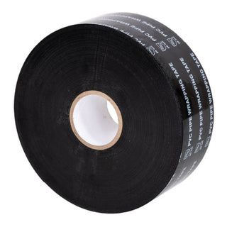 NSI WW-CP-202P Black All-Weather Corrosion Protection Tape, Printed, 100ft Long