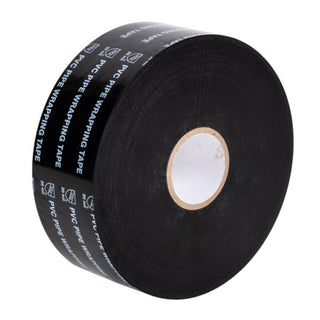 NSI WW-CP-202P Black All-Weather Corrosion Protection Tape, Printed, 100ft Long