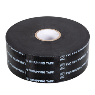 NSI WW-CP-202P Black All-Weather Corrosion Protection Tape, Printed, 100ft Long