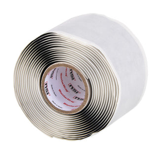 NSI WW-RMR-20 Gray Mastic High Temperature Insulating Tape, 2in Wide, 10ft Long