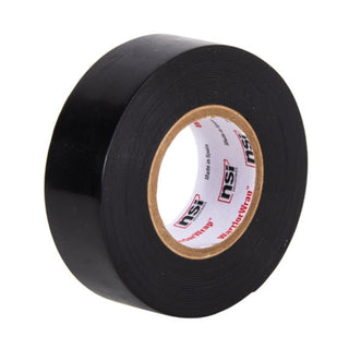 NSI WW-RS-10 Black Linerless Rubber Splicing Tape, 1in Wide, 15ft Long