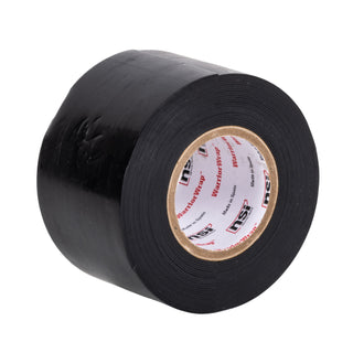 NSI WW-RS-20 Black Linerless Rubber Splicing Tape, 2in Wide, 15ft Long