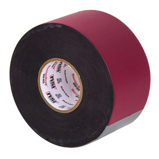 NSI WW-RSL-20 Black Linered Rubber Splicing Tape, 2in Wide, 22ft Long