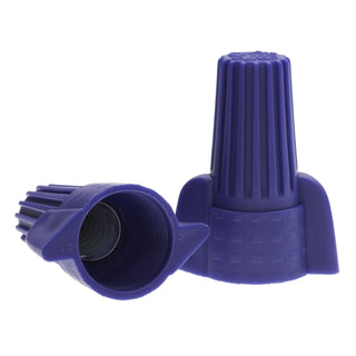 NSI WWC-B-J Blue Winged Wire Connector with Quick-Grip Spring, 125 Jar