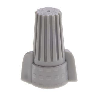 NSI WWC-G-C Grey Winged Wire Connector with Quick-Grip Spring, 50 Carton