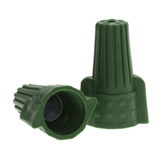 NSI WWC-GR-D Green Winged Wire Connector for Grounding, 25,000 Bulk Drum