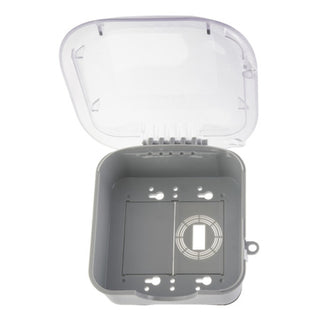 NSI XD210C TORK Turtle Extra-Duty In-Use Weatherproof Outlet Cover, Dual Gang 2.75 Inch