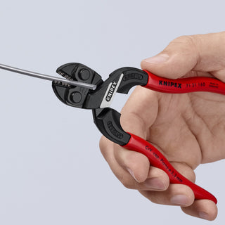 Knipex 71 31 160 SBA 6 1/4" CoBolt® S Compact Bolt Cutters-Notched Blade