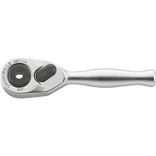 Stahlwille 11133030 418B Mini Fine Tooth Reversible Bit Ratchet, 1/4"