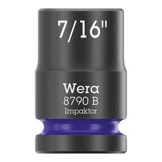 Wera 8790 B Impaktor socket with 3/8" drive, 7/16" x 30 mm