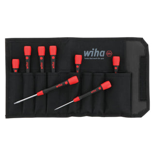 Wiha Tools 26392 8 Piece PicoFinish Precision Hex Screwdriver Set - SAE