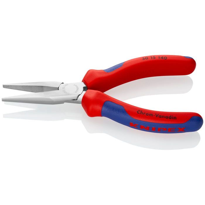 Knipex 30 15 140 5 1/2" Long Nose Pliers-Flat Tips