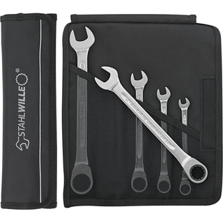 Stahlwille 96401705 17F/5 Combination Ratcheting Spanner Set