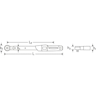 Stahlwille 96502265 730NR Service MANOSKOP Torque Wrench