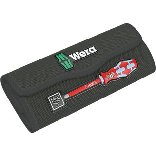 Wera 9477 Folding pouch for sets of up to 17 Kraftform Kompakt VDE Stainless, empty, 180 x 85 mm